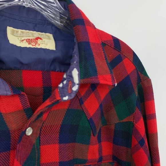 Vintage Youngbloods plaid button front shirt - Picture 1 of 11